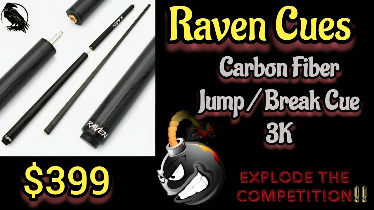 Полный обзор кия Raven 3k Break/Jump!! 😊 @ravencuesproduct