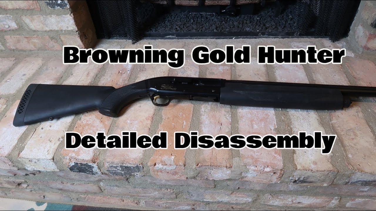 Подробная разборка ружья Browning (часть 2 из 4)