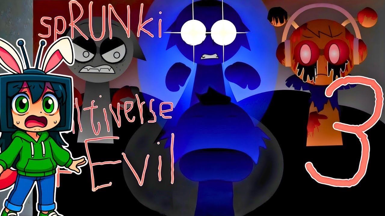 HAY 3 JEVIN MALVADOS en el MULTIVERSO de la MALDAD 😱 en sprunki multiverse of evil 3 mod oc