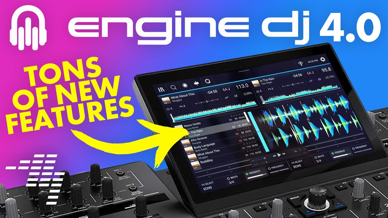 Engine DJ 4.0 Is Here And PACKED With New Features DJs Will Love 🔥
