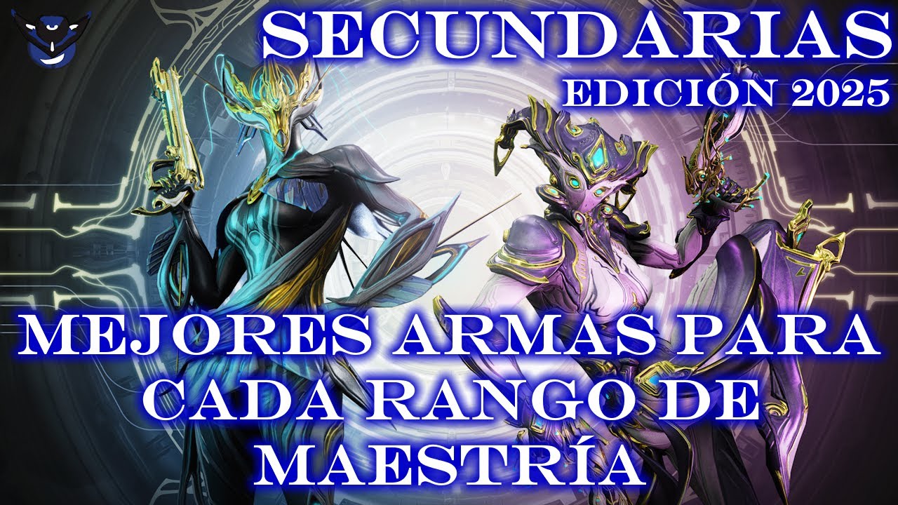 MEJORES ARMAS SECUNDARIAS Para Cada Rango De Maestría - Warframe - La Guía del Tenno