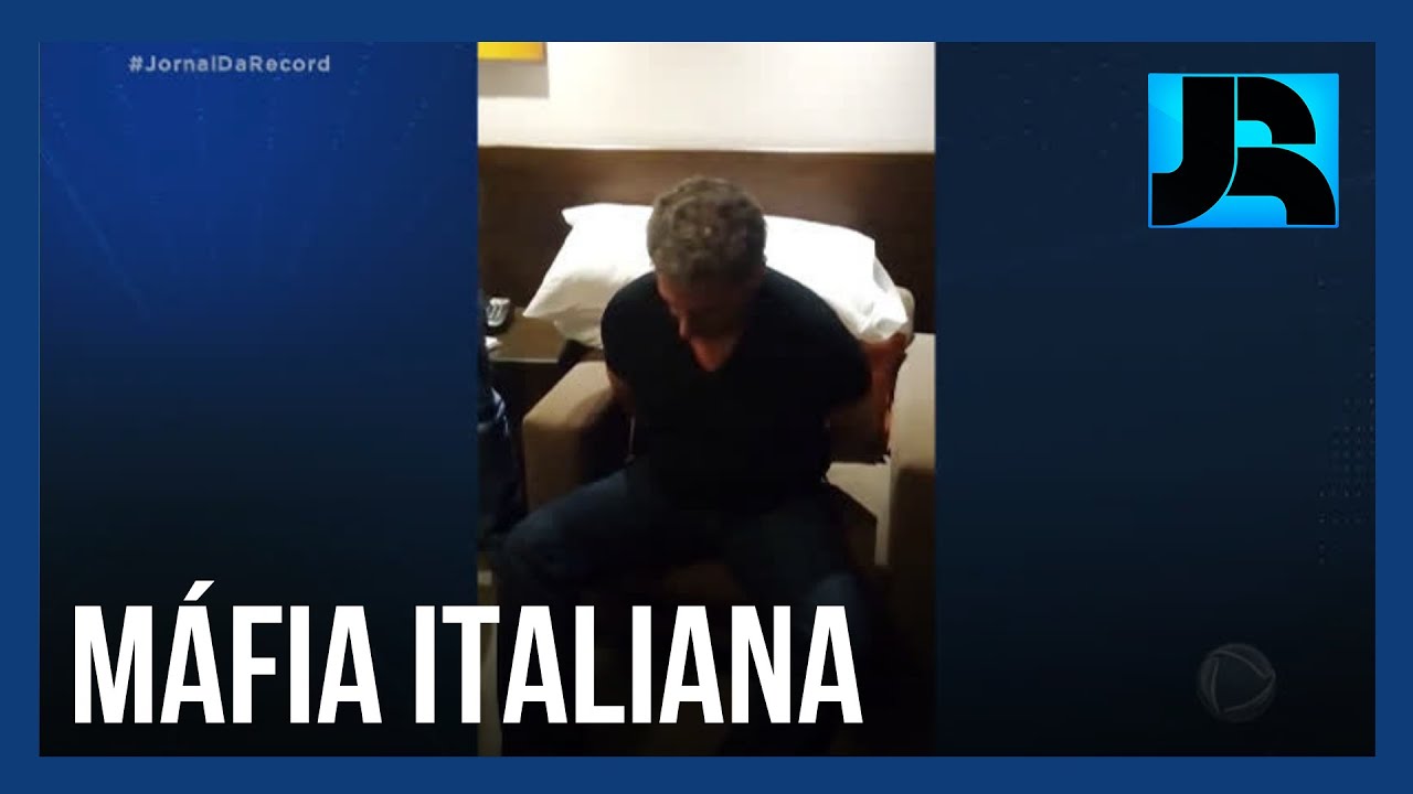 Chefe de máfia italiana preso na Paraíba é transferido para Brasília