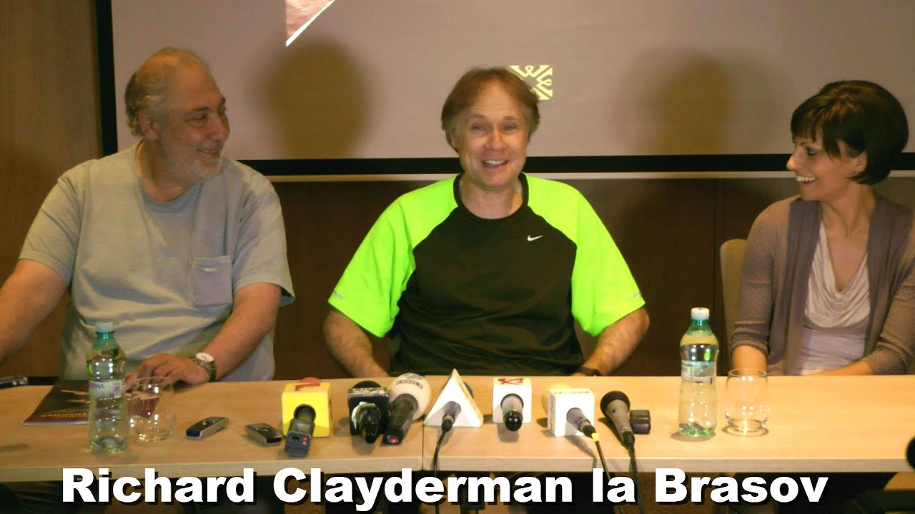 Conferinta de presa Richard Clayderman - Brasov 2013