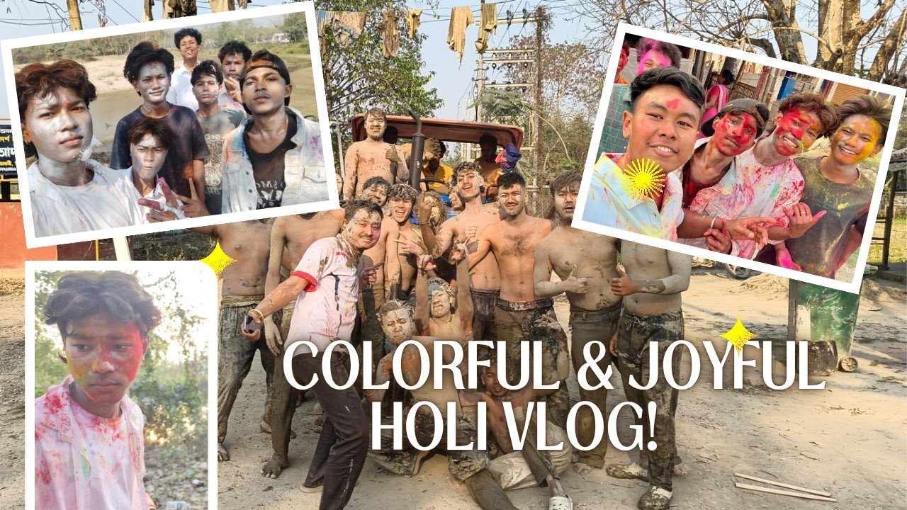 Holi celebration vlog🎉.....