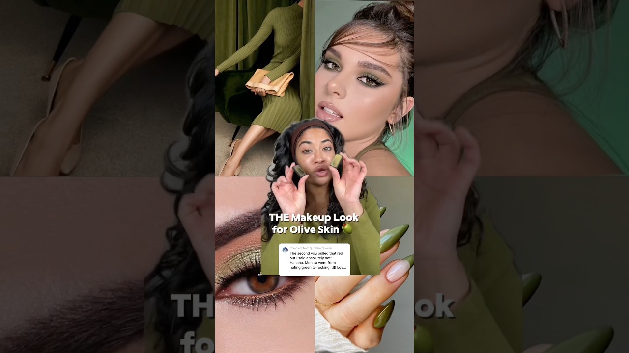 🫒OLIVE MAKEUP 🤝🏽 OLIVE UNDERTONES🫒