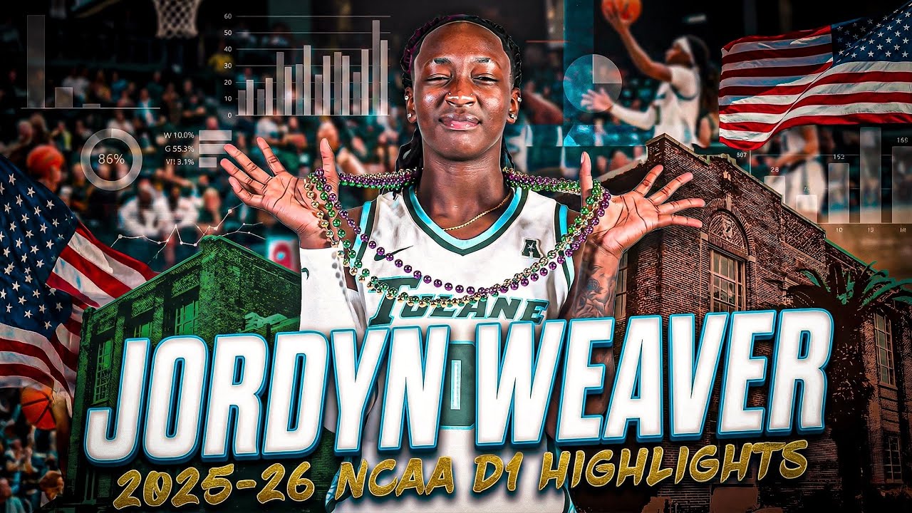 Jordyn Weaver 2025-26 NCAA D 1 Highlights.