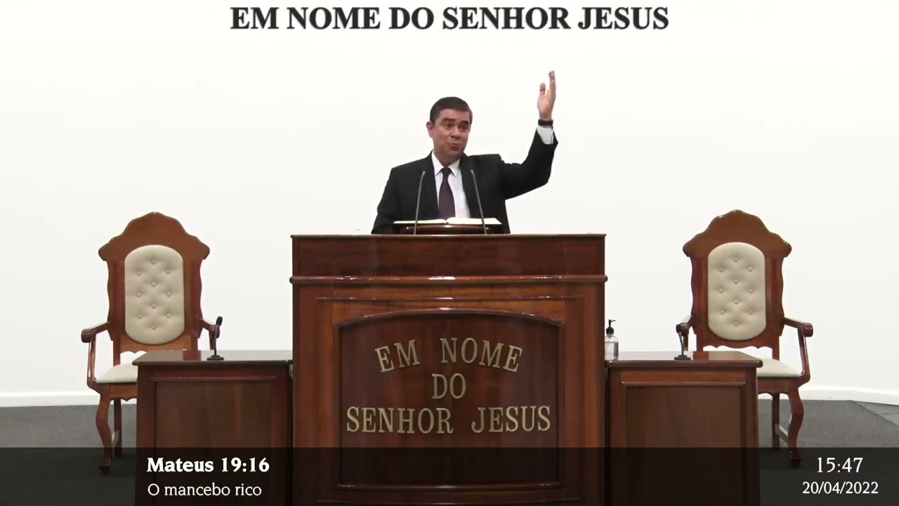 Linda Palavra CCB:São Mateus,cap;19,pregação:irmão Silvano,ancião de Leme;ouçam..