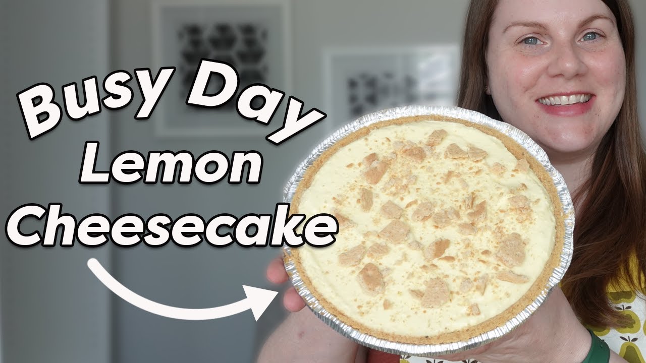 Летние десерты без выпечки 🍋 Лимонный чизкейк для напряженного дня