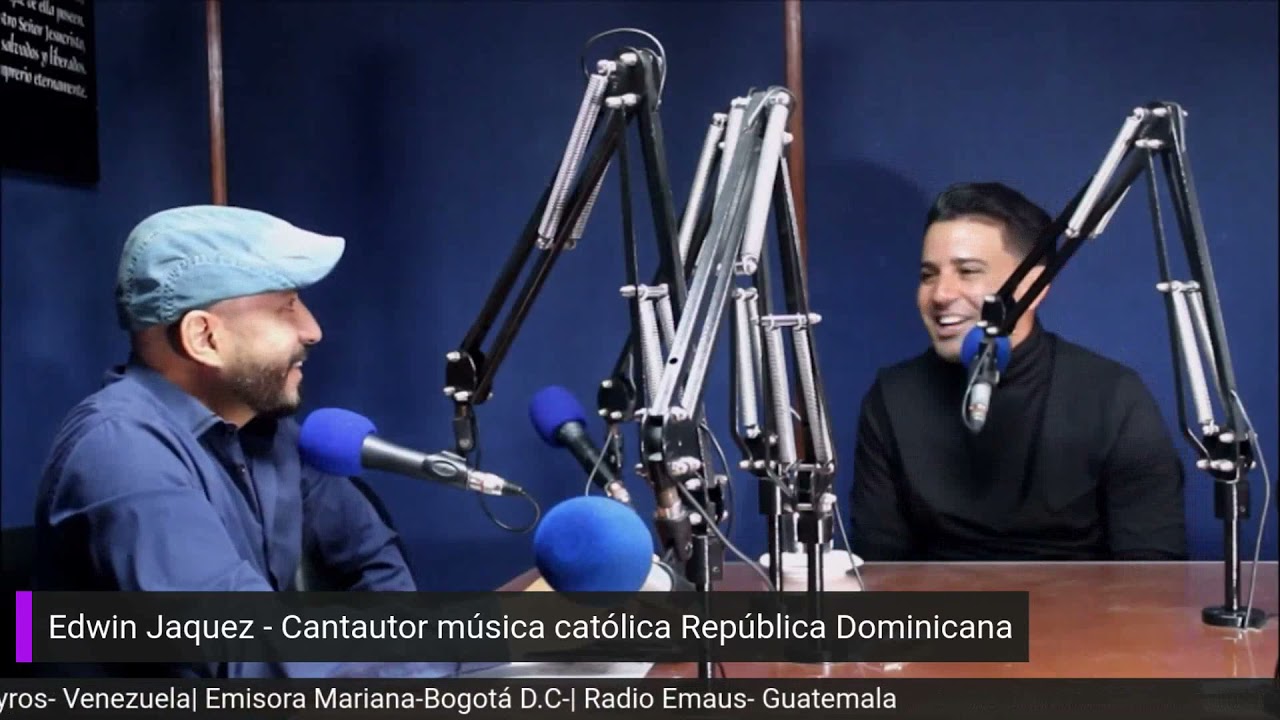 Entrevista con Edwin Jaquez cantautor de música católica Republica Dominicana