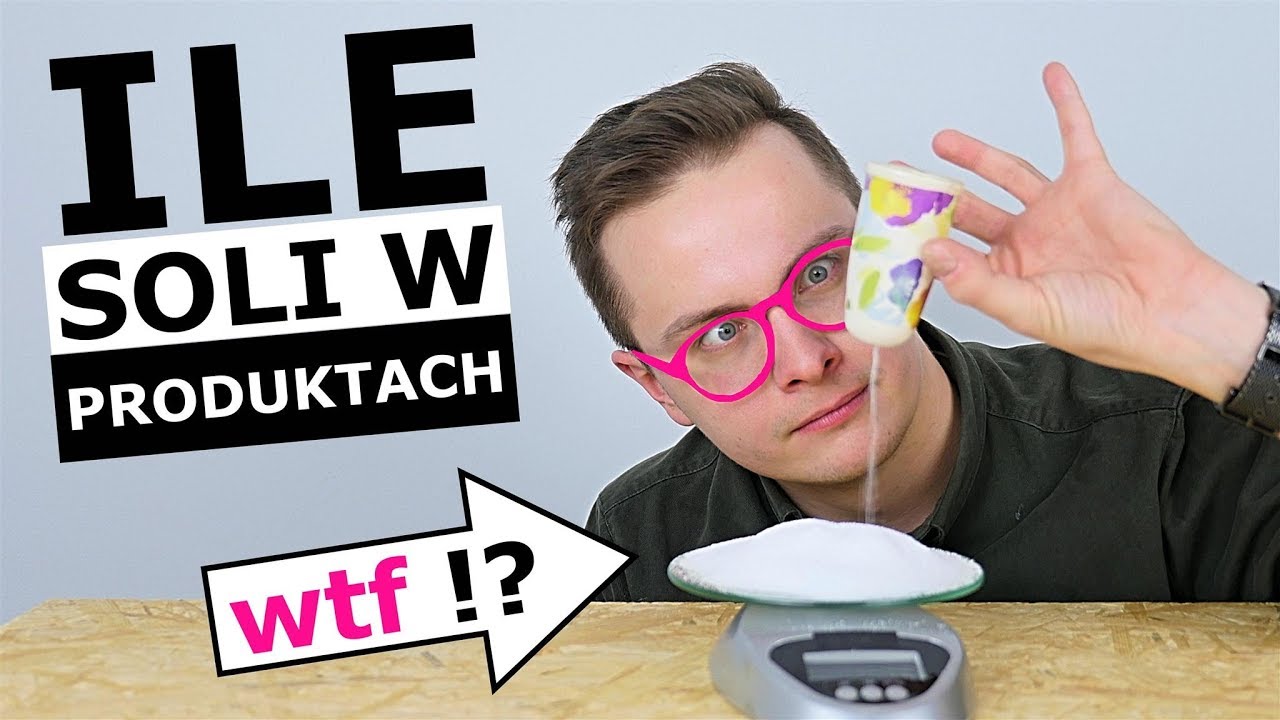 ILE SOLI W ZAPIEKANCE, BEKONIE, SERZE ZÓŁTYM?