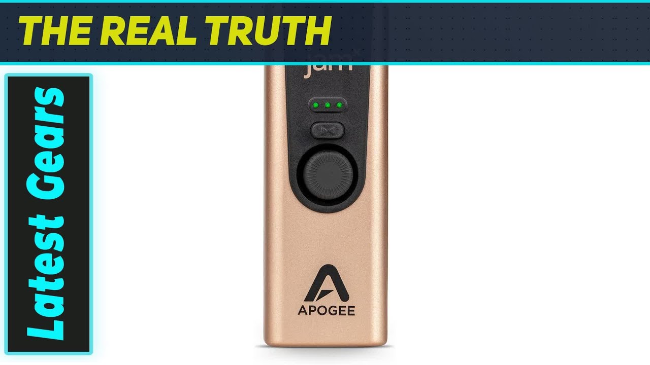 Apogee Jam X: Best Portable Interface with Analog Compression?