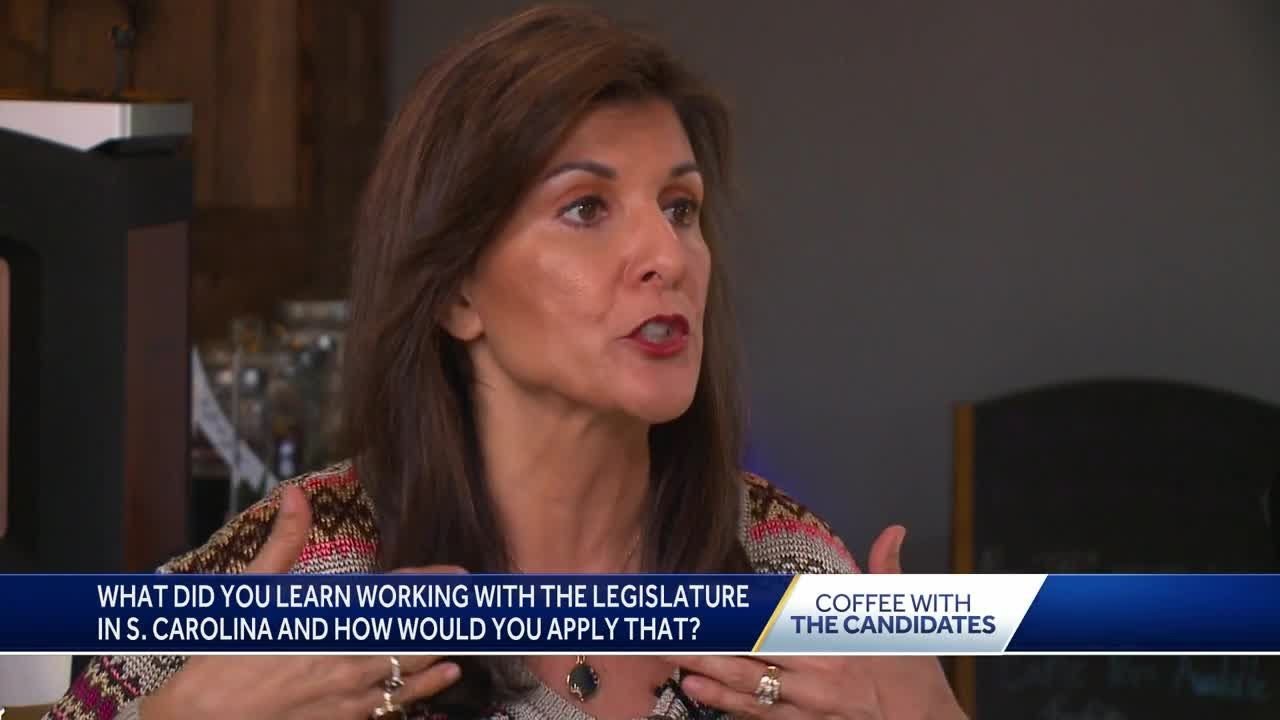 Coffee with the Candidates: KCCI goes 1-on-1 with Nikki Haley