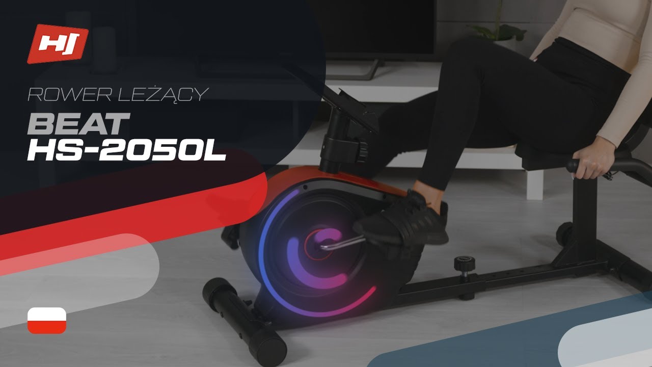 Rower leżący magnetyczny HS-2050L Beat marki Hop-Sport