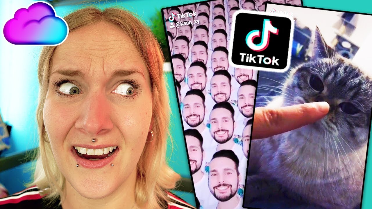 *NINA REAGIERT AUF KAANS TIKTOKS!* Einfach nur peinlich oder witzig? Lustige Videos mit Samira