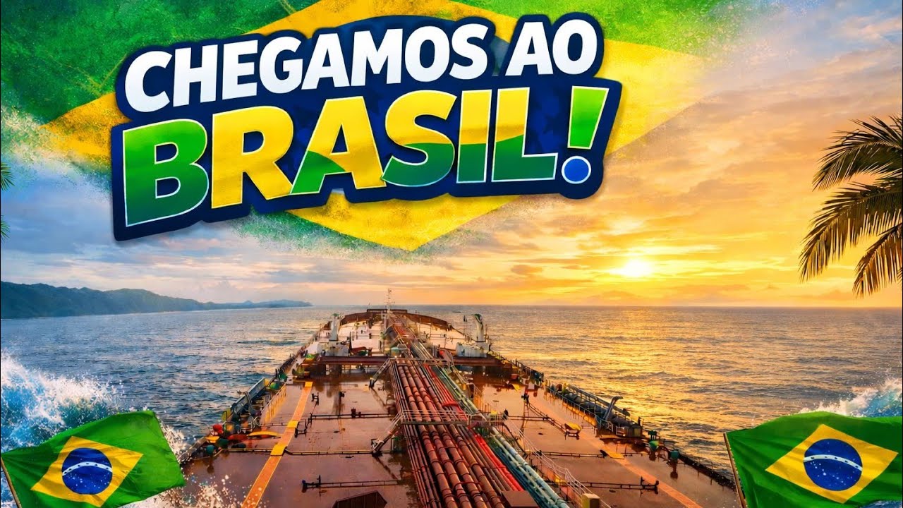 CHEGAMOS AO BRASIL.🇧🇷