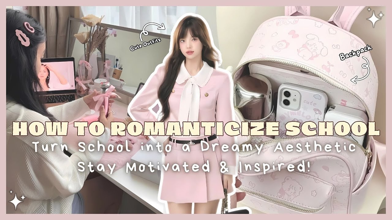 How to Romanticize School: A Guide to Stay Motivated ♡