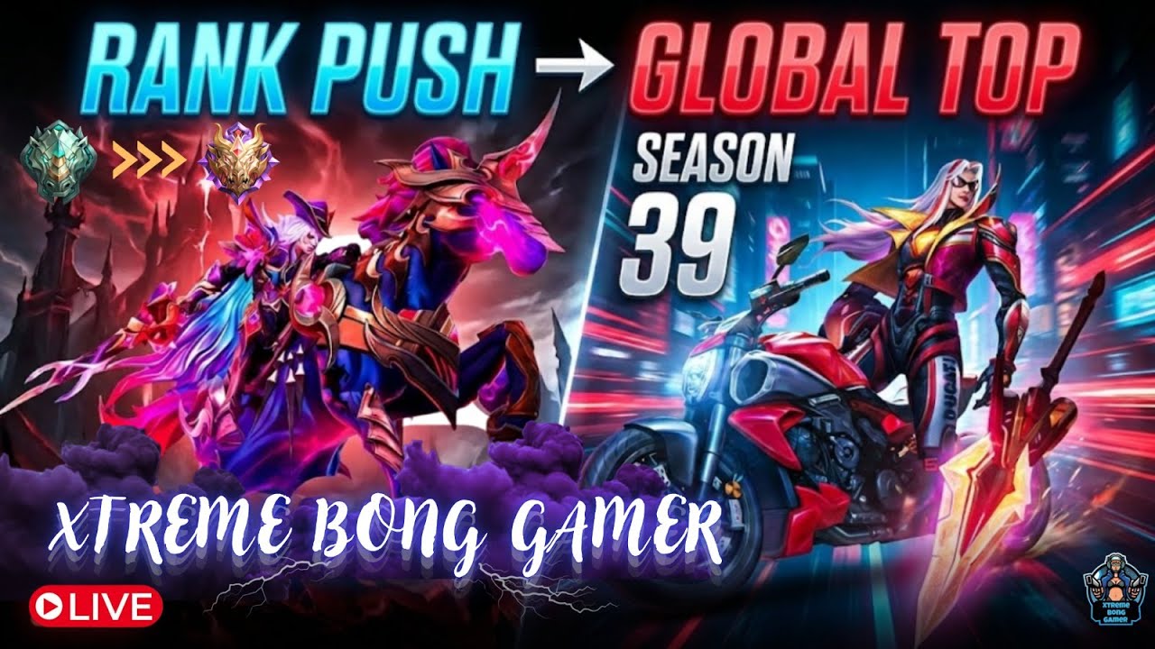 [Bengali/Hindi] LIVE 🔴 Leomord Rank Push | Season 39 | Road to Global | MLBB