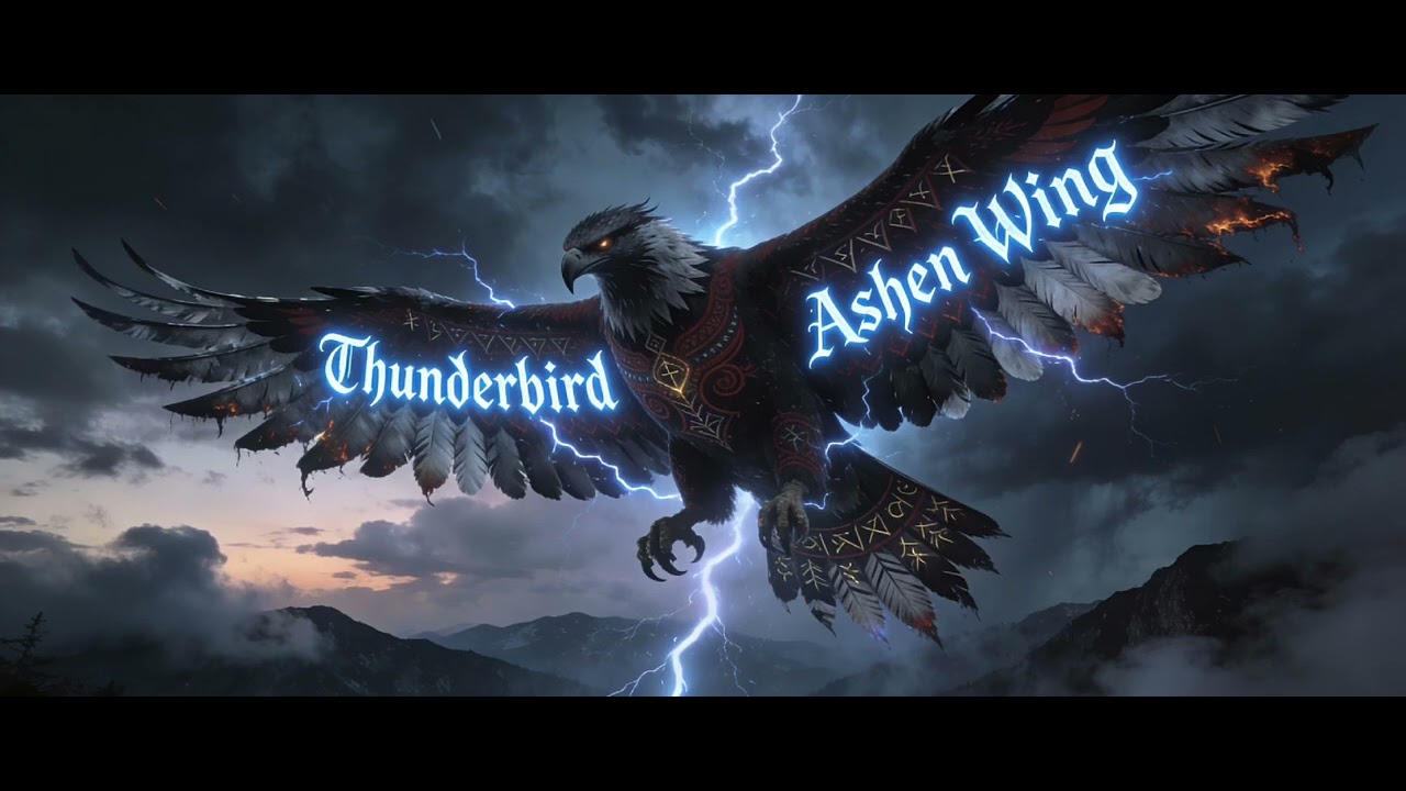 Thunderbird ashen wing #aimusic #music #heavymetalsongs #folkmetal #nativeamerican 