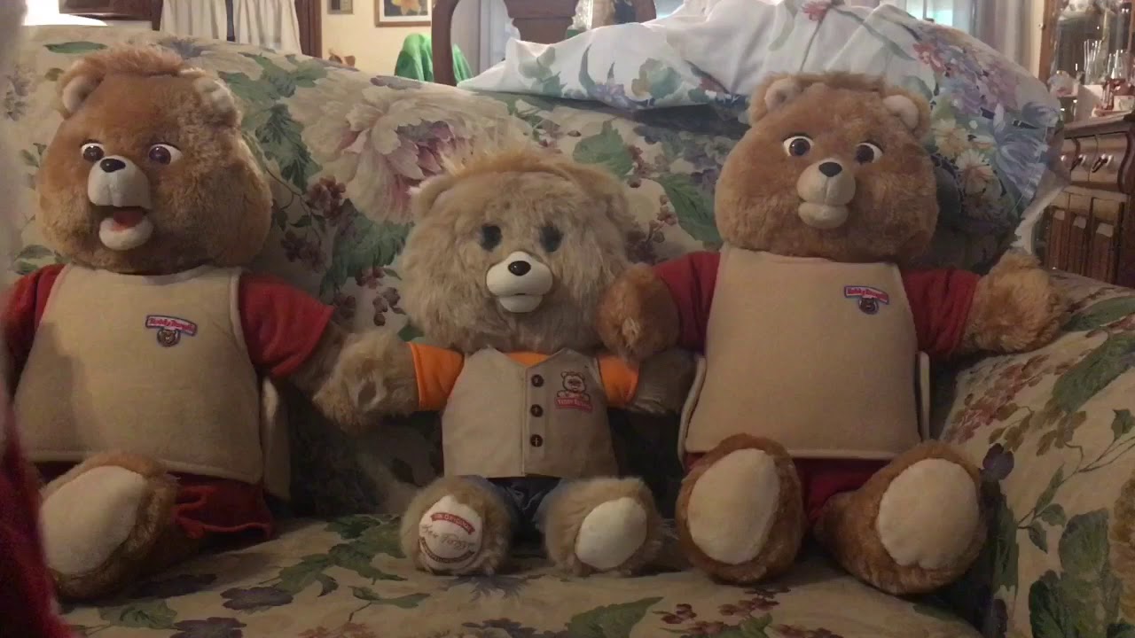 Teddy ruxpin lot unboxing