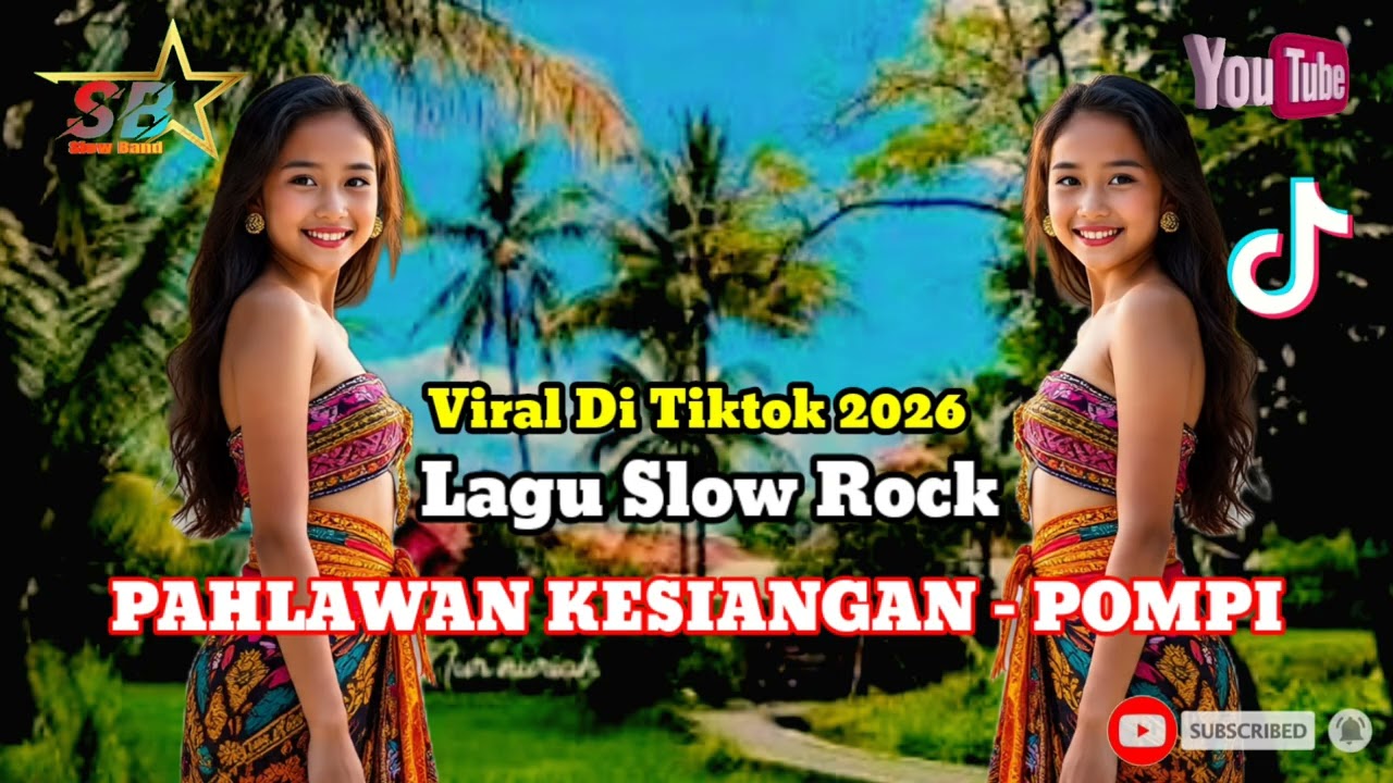 PAHLAWAN kesiangan - POMPI YANG VIRAL TIKTOK @slowband-0 #lagubaliviral 