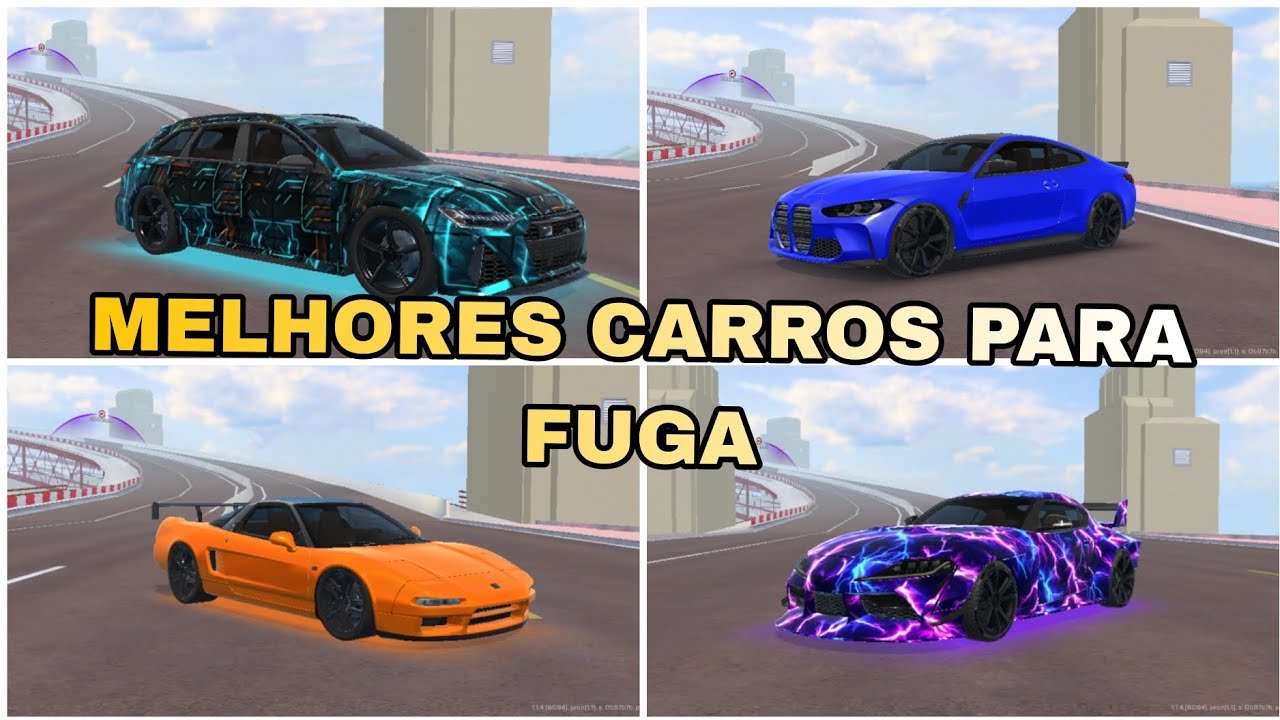 MELHORES CARROS PRA FUGA NO FLEX CITY!! /VICE ONLINE