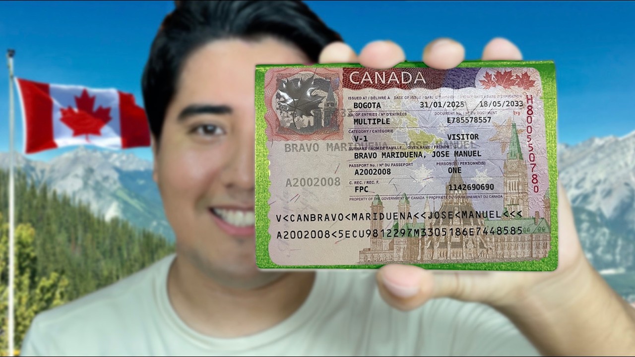 Como Sacar VISA CANADIENSE 🇨🇦 en 6 Minutos 🍁