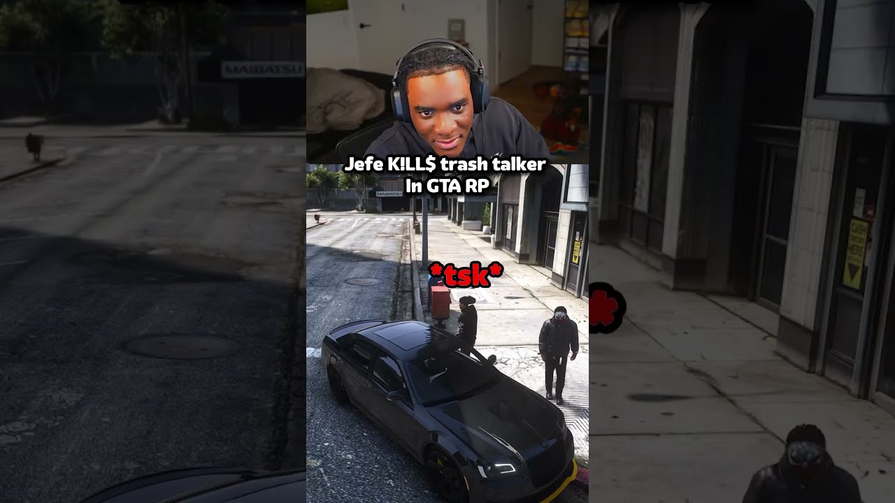 Jefe dont take dissrespect like that in GTA RP #jefe #twitch #youtube #twitch #gta #fivem #fakeguns
