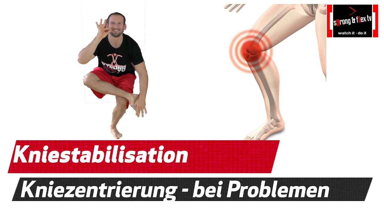 Zentriere dein Knie  - Prävention und Reha bei Knieschmerzen
