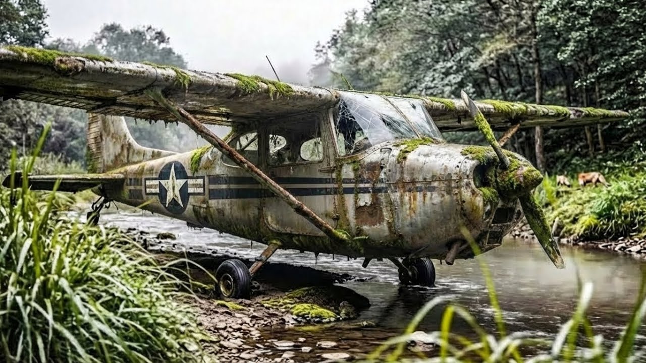 Full Restoration: 75-Year-Old Aircraft Rebuild (Cessna 170 Style) - 4K ASMR