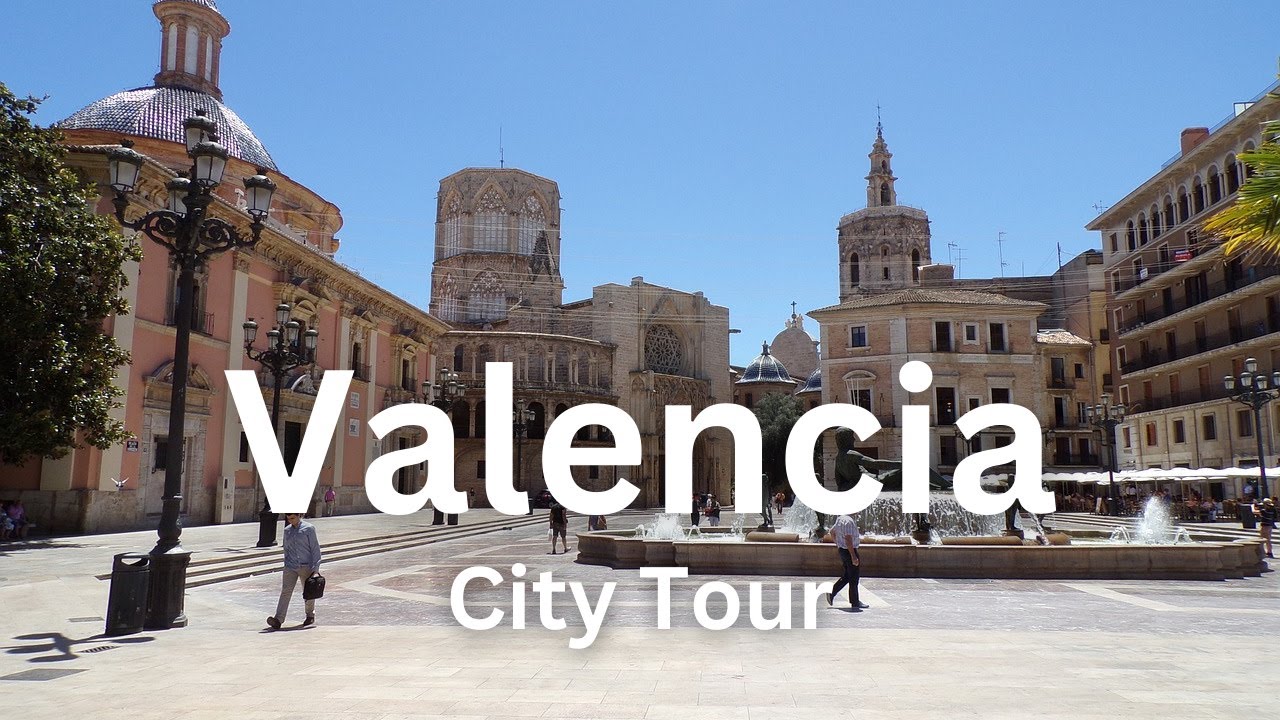Valencia, Spain Virtual Walking Tour of the Old Town, Beach & Cruise Port