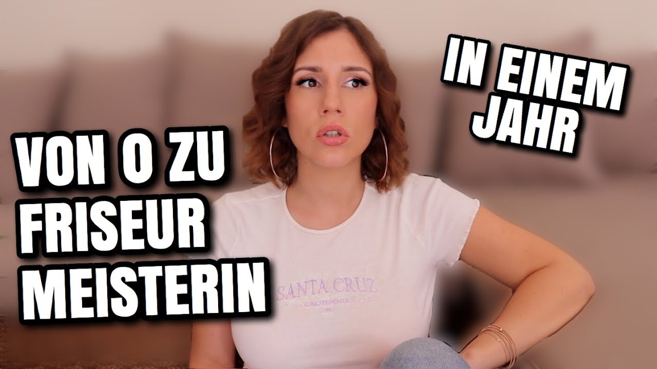 Wie ich in EINEM JAHR eine Friseur Ausbildung + MEISTER gemacht habe!