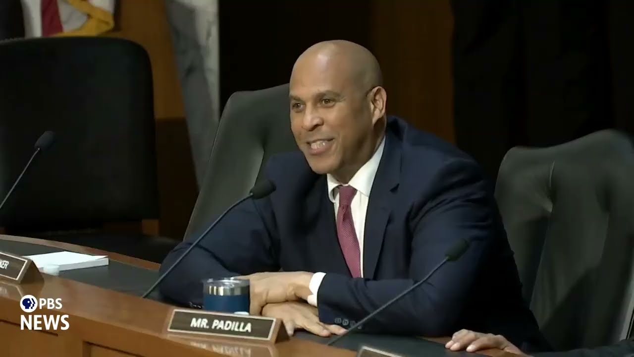 WATCH: Booker questions FBI Director Patel in hearing on his leadership