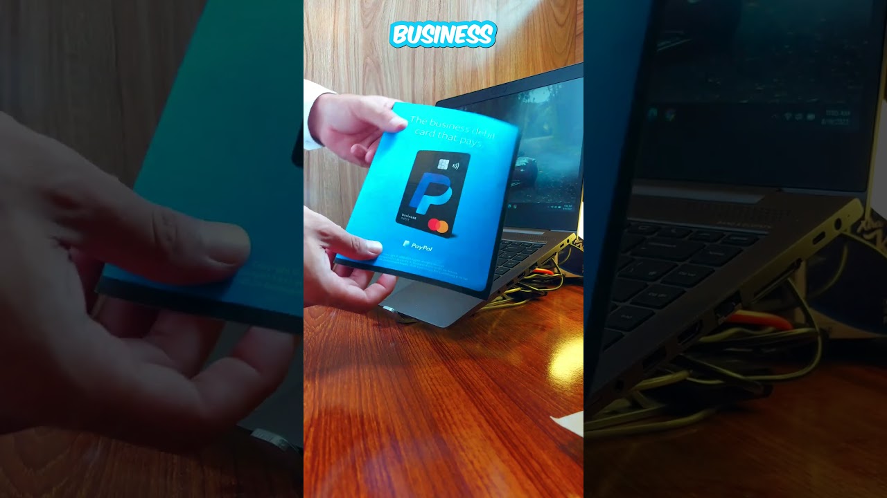 Распаковка и как заказать новую корпоративную дебетовую карту PayPal? #paypal #paypalmoney