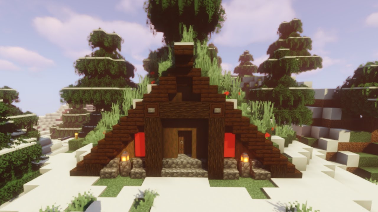Minecraft | Cómo construir una CASA VIKINGA | Short Film & Tutorial