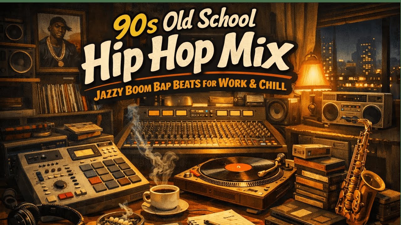 Classic 90s Hip Hop Mix – Smooth Boom Bap for Study & Chill Sessions