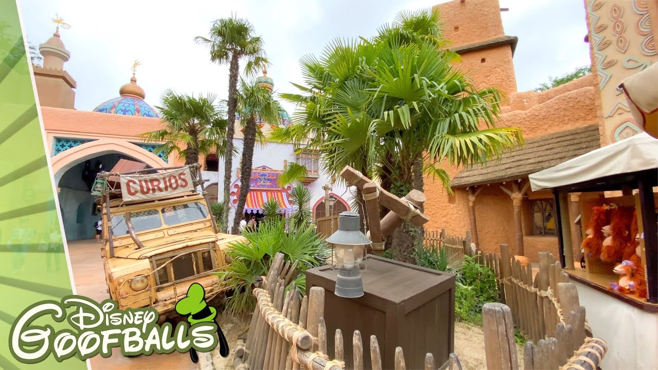 Adventureland [Complete Walkthrough 4K] - Disneyland Paris 2021 ✨
