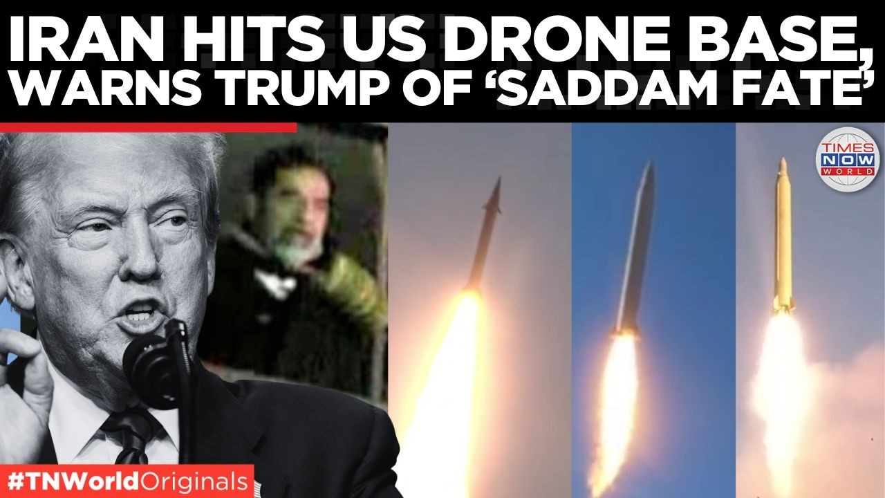 IRGC AVENGES NAINI: Trump Warned of ‘Saddam Fate’ Amid Missile Blitz | Times Now World