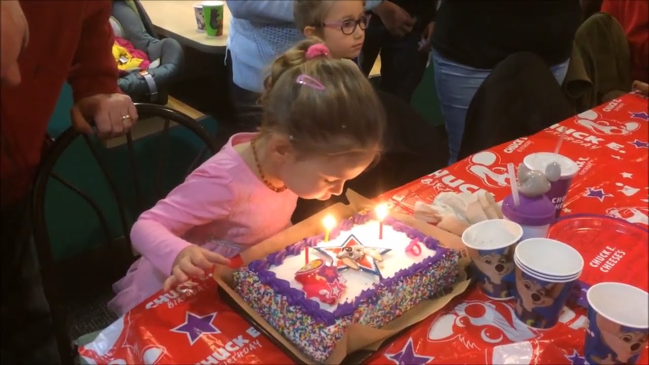 Birthday Party at Chuck E  Cheese's