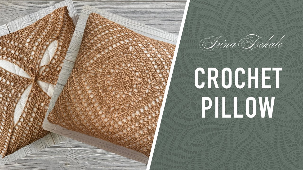 Crochet PILLOWCASE AZURA