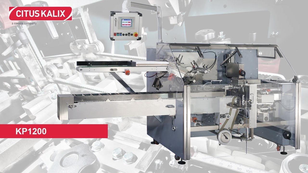 KP1200 Cartoning machine 120 cartons per minute