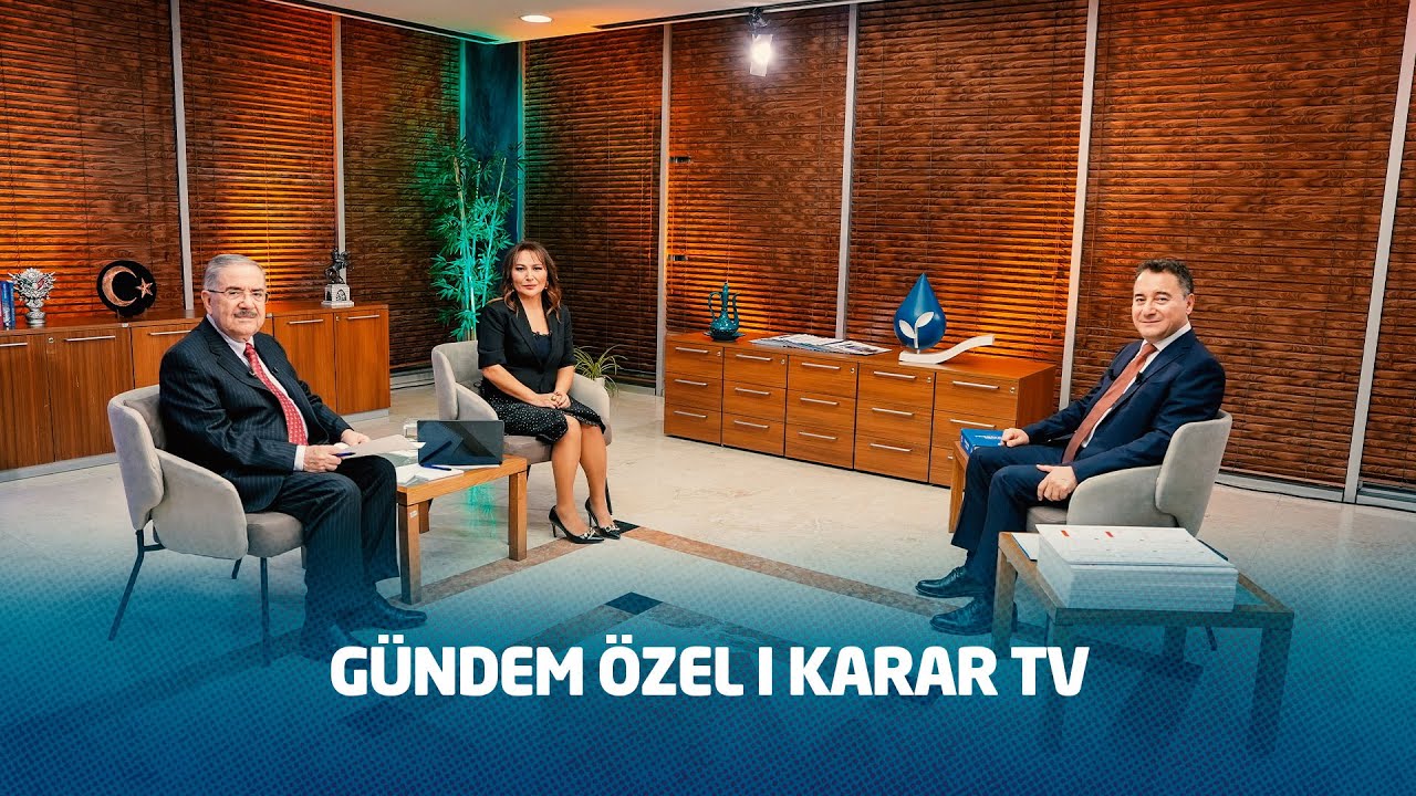 Karar TV'de G&uuml;ndem &Ouml;zel programına konuk oluyorum