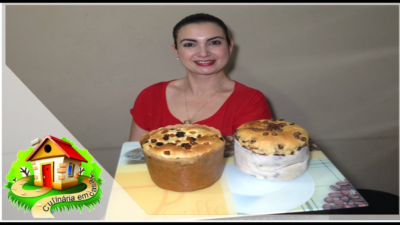 Panetone e Chocotone Fácil -    Culinária em Casa