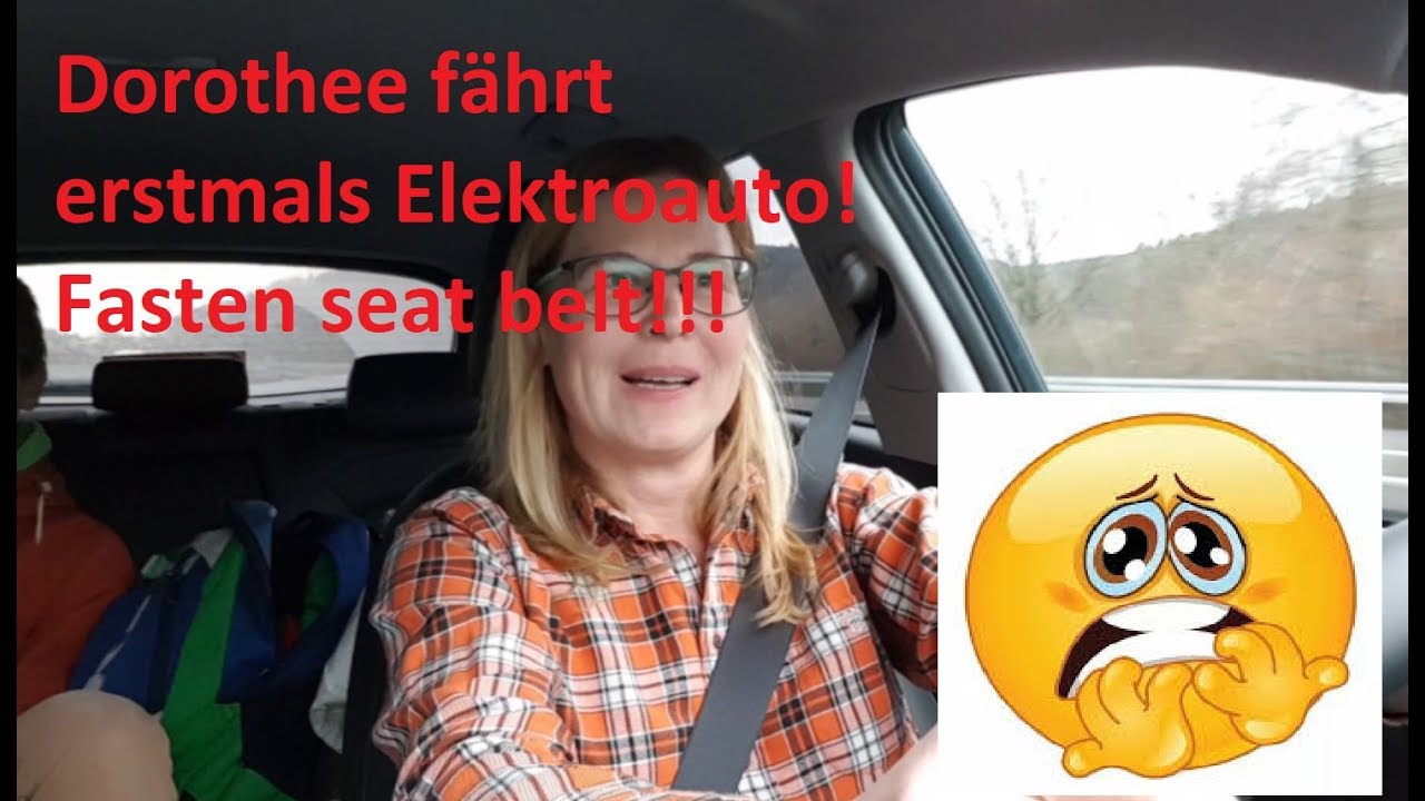 Hyundai Kona Elektro #12: Dorothee fährt zum ersten Mal Elektroauto🤪 und Abholung vom Flughafen