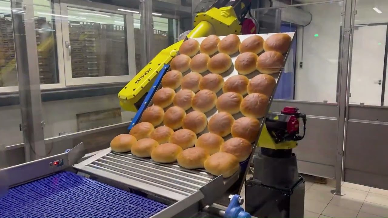 Bakkerij specifieke automatiseringen - Romias Robotics  & Brouwer Oventechniek