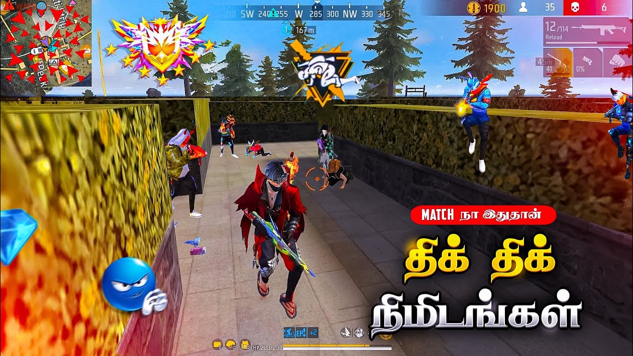 🥵 இது மேட்ச் 🥵 திக் திக் நிமிடங்கள் 🔥 MUST WATCH 👀 DIAMONDS GIVEAWAY 💎 HTG SQUAD 🤯 BEST MATCH FF