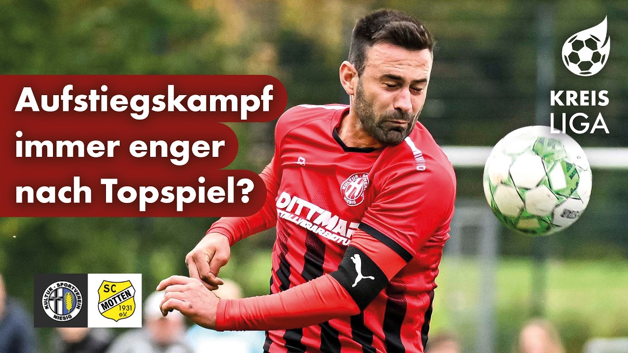 Chancen für ein 5:5! Spätes Drama im Topspiel | KSV Niesig – SG Motten/Kothen | Fußball-Highlights