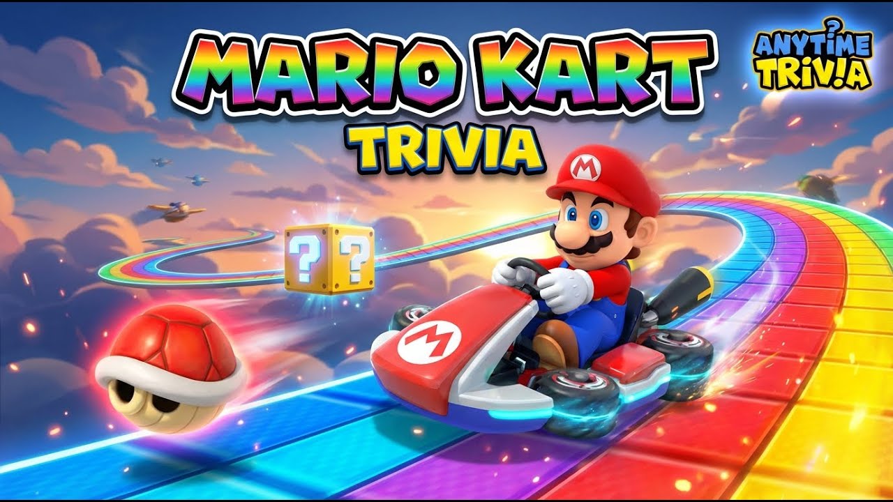 Think You're a Mario Kart Pro? Take This 10-Question Trivia Challenge and Find Out!