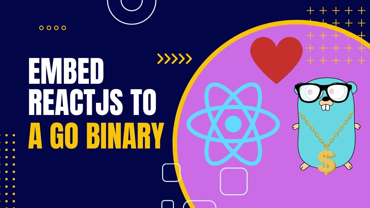 One of the coolest features of Go...  Embed ReactJS into a binary with Go