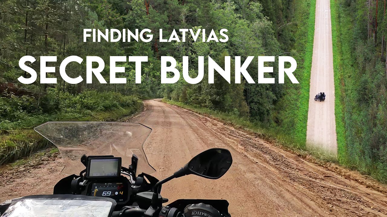 Motorcycle Tour Of Latvia - You Won't Believe What We Find Hiding In The Forest!