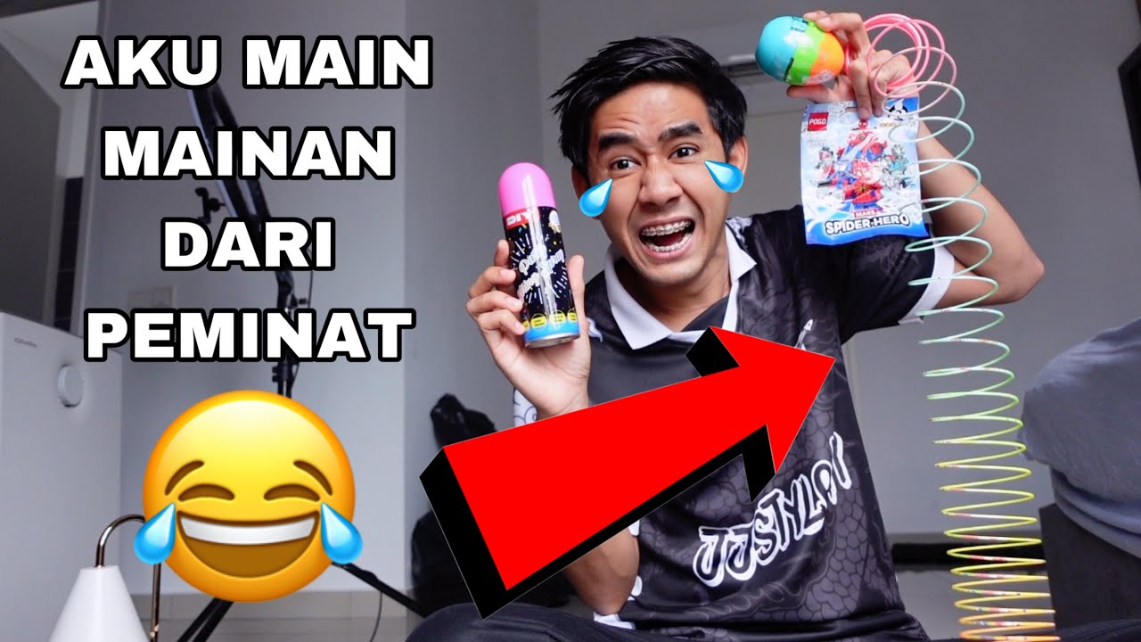 SAKIT WOI KALAU KENA ORANG 😭 TERKEJUT WOI TELUR MAINAN 😱  AKU MAIN MAINAN DARIPADA PEMINAT 😂